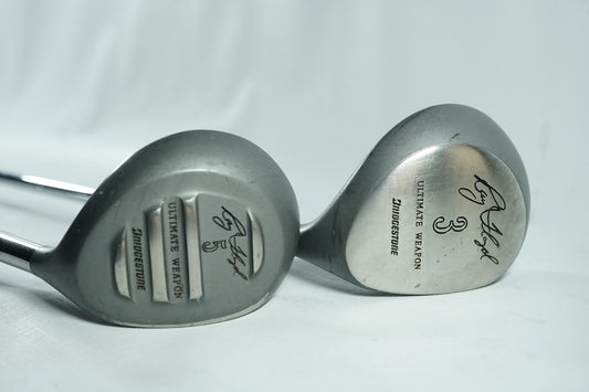 Bridgestone Ultimate Weapon 3 and 5 Woods / Regular Flex Steel Shafts