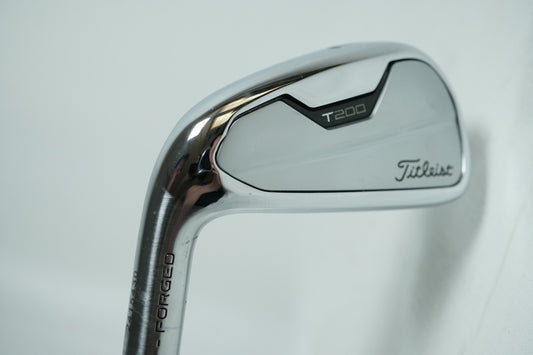 Titleist T200 7 Iron / Stiff Flex Steel Shaft / Left Handed