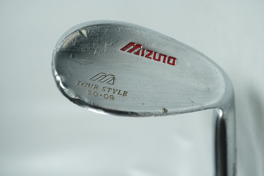 Mizuno Tour Style 60° Lob Wedge / Steel Shaft / New Grip