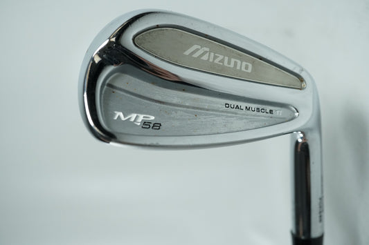 Mizuno MP58 9 Iron / Regular Flex Steel Shaft / New Grip