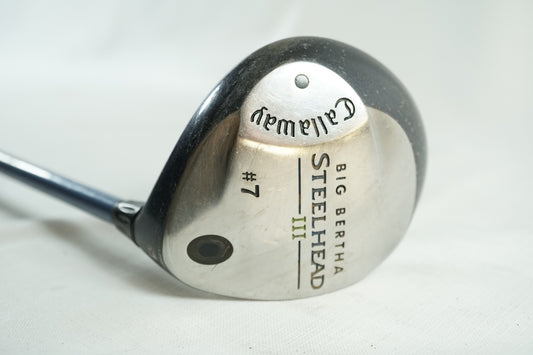 Callaway Big Bertha Steelhead 7 Wood / Ladies Flex Graphite Shaft / 040425176
