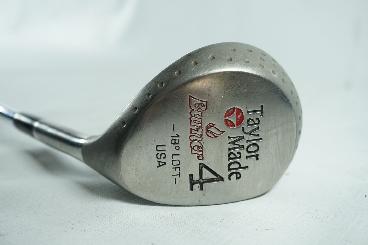 Taylormade Burner 4 Wood 18° / Stiff Flex Steel Shaft / New Grip