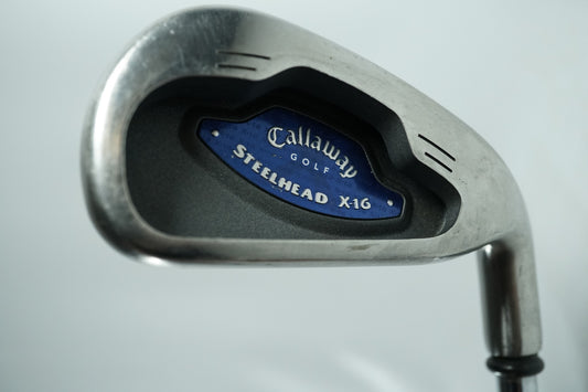 Callaway Steelhead X16 2 Iron / Uniflex Steel Shaft / New Grip