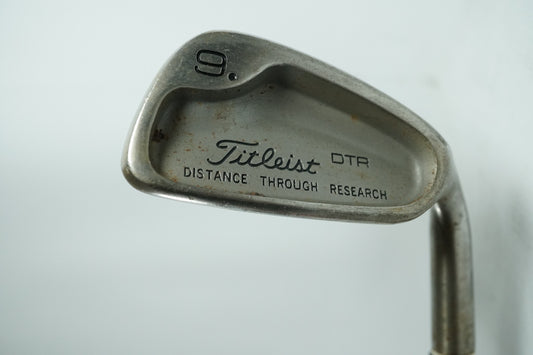 Titleist DTR 9 Iron / Firm Flex Graphite Shaft / New Grip