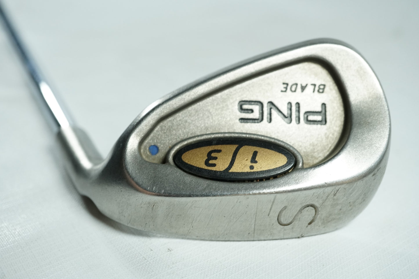Ping i3 Blade Sand Wedge / Blue Dot / Regular Flex Steel Shaft