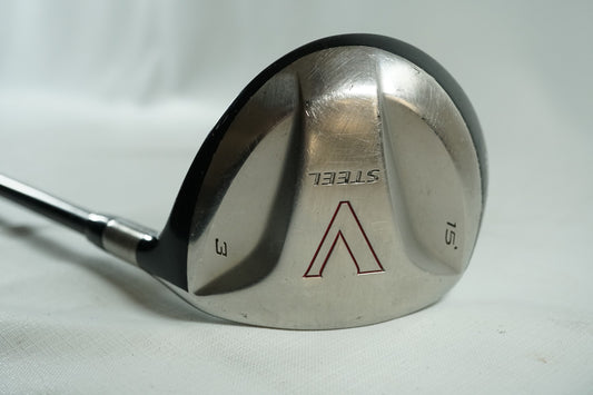 Taylormade V Steel 3 Wood 15° / Stiff Flex Graphite Shaft
