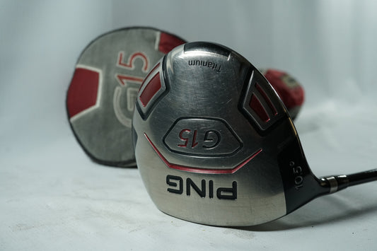Ping G15 Driver 10.5° / Stiff Flex Graphite Shaft / Left Handed