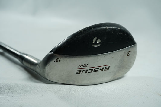 Taylormade Rescue Mid 3 Hybrid 19° / Stiff Flex Graphite Shaft