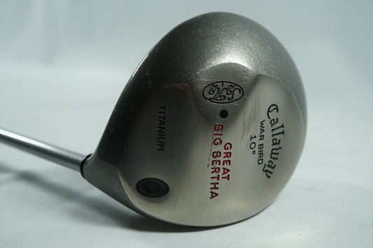 Callaway Great Big Bertha Warbird Driver 10° / Firm Flex Graphite Shaft