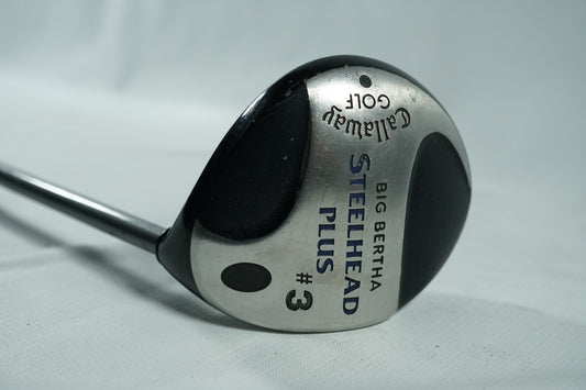 Callaway Big Bertha Steelhead Plus 3 Wood / Firm Flex Graphite Shaft