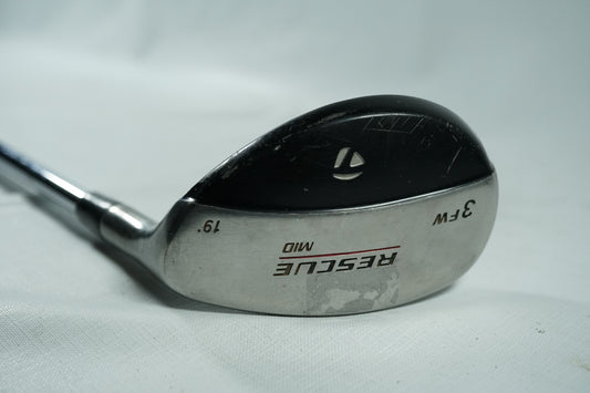 Taylormade Rescue Mid 3FW Hybrid 19° / Stiff Flex Graphite Shaft