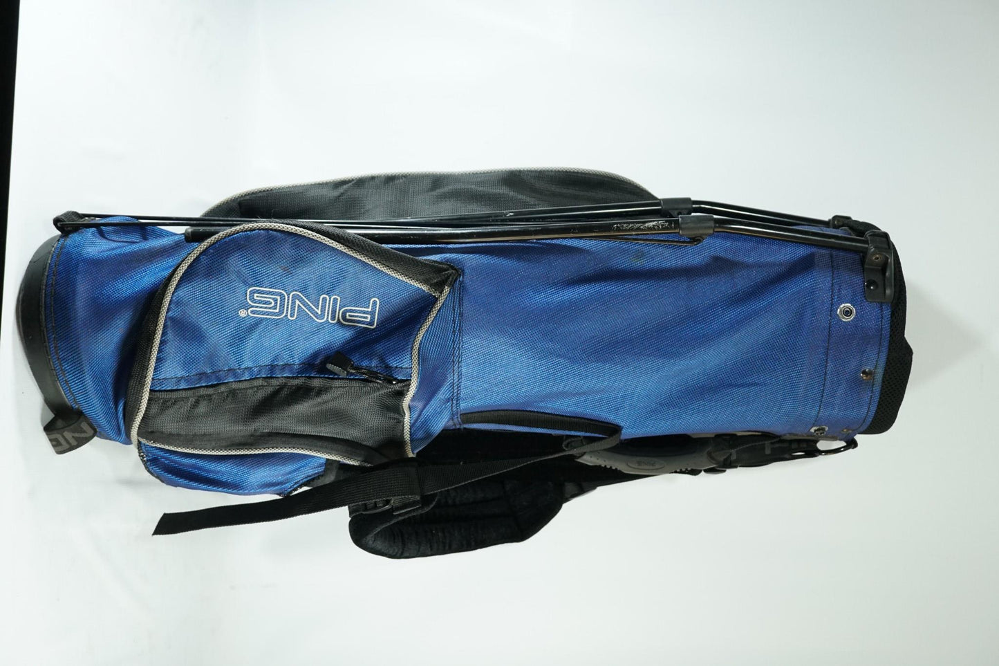 Ping Hoofer Junior Stand Bag / Blue / 28" Tall