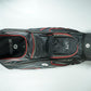 Motocaddy Lite Series Cart Bag / Black and Red / With Rainhood