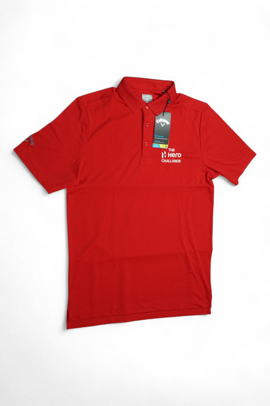 Callaway Opti-Dri Golf Polo / Red / Small / New