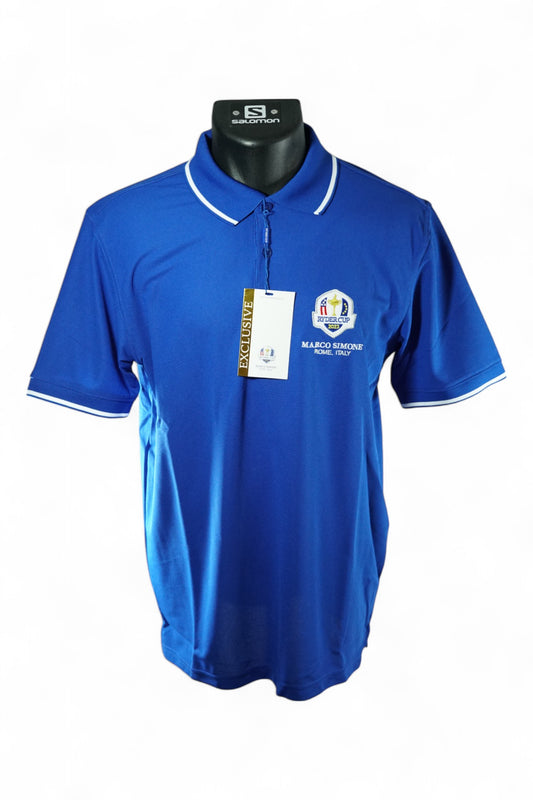 Ryder Cup Marco Simone Golf Polo / Blue / Small / New