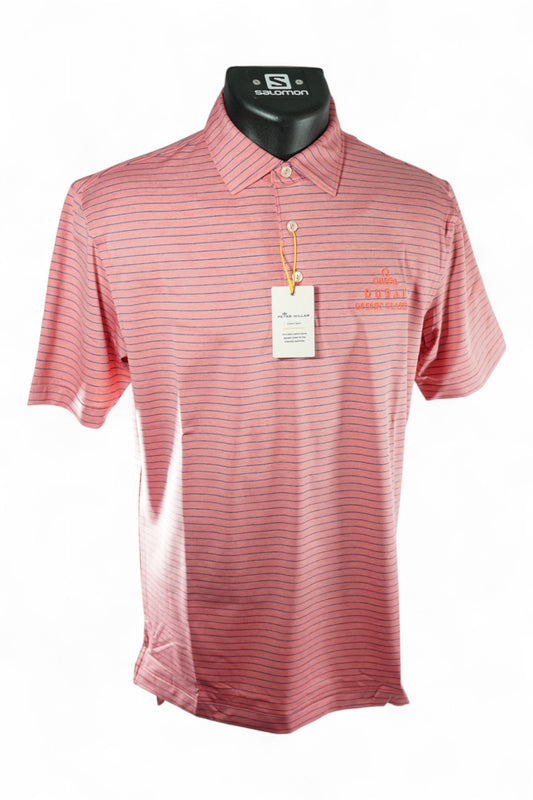 Peter Millar Omega Dubai Golf Polo / Chili / Small / New