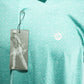 Gary Player Nedbank Golf Polo / Turquoise Patterned / Small / New
