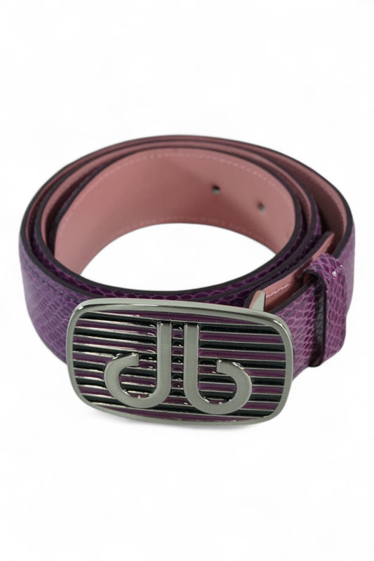 Druh Golf Belt / Purple Patterned
