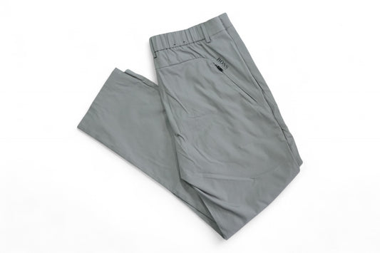 Hugo Boss Technical Twill Trousers / Grey / 32R