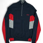 Hugo Boss Quarter Zip / Black and Red / Small