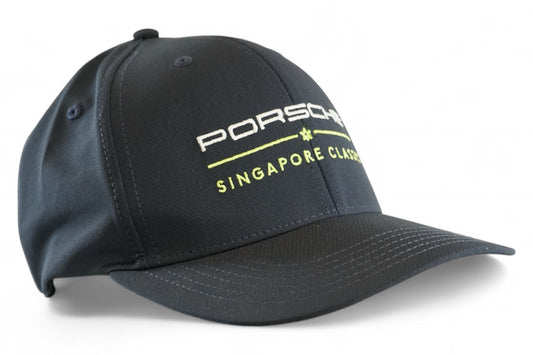 Porsche Singapore Classic Golf Hat / Black