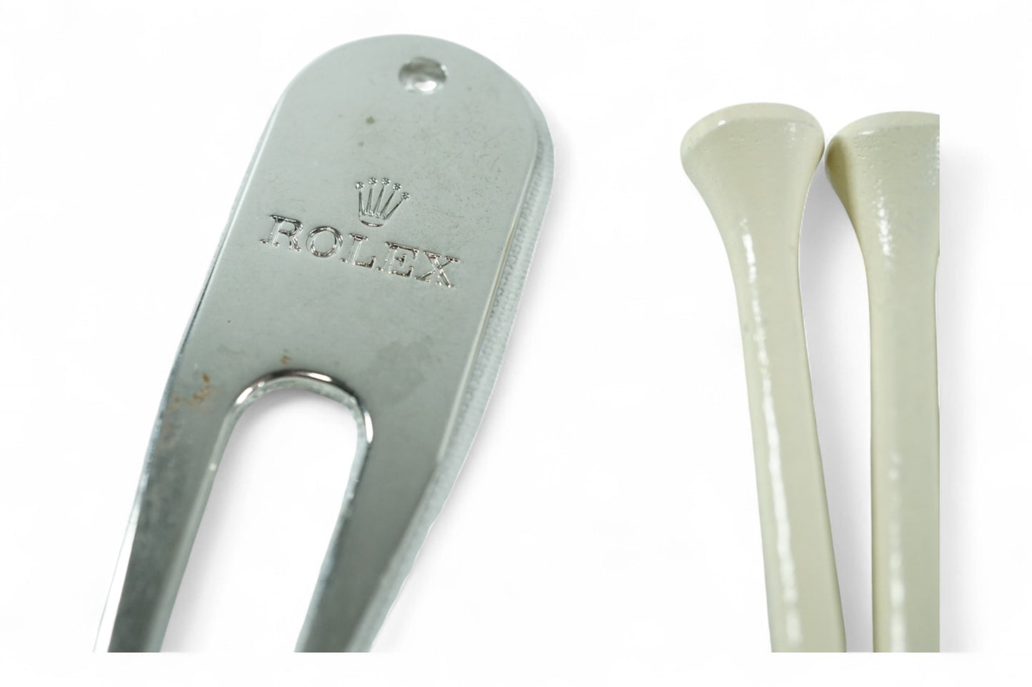 Rolex Golf Divot Tool and Tees