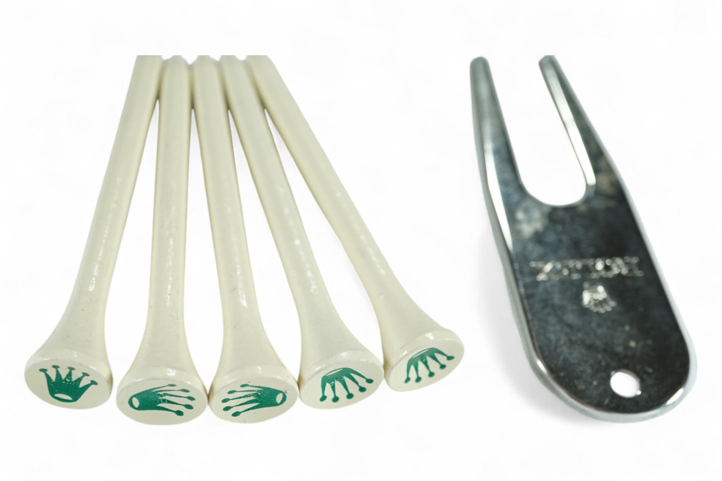 Rolex Golf Divot Tool and Tees