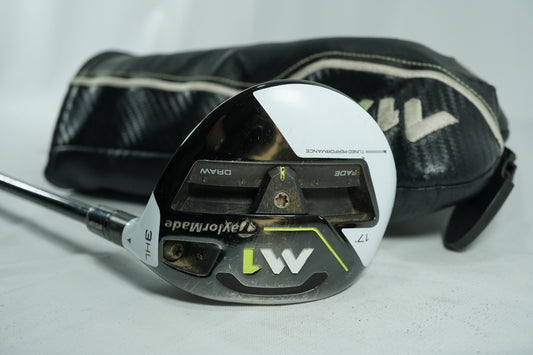 Taylormade M1 3 Wood HL 17° / Stiff Flex Graphite Shaft