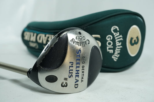 Callaway Big Bertha Steelhead Plus 3 Wood / Ladies Flex Graphite Shaft / 0906259