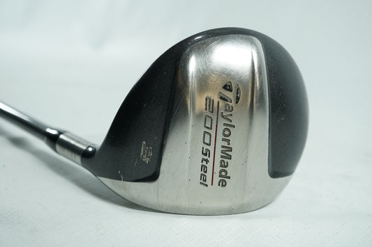 Taylormade 200 Steel 3 Wood / Regular Flex Graphite Shaft