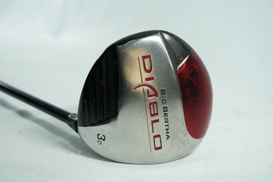 Callaway Big Bertha Diablo 3 Wood Draw / Regular Flex Graphite Shaft
