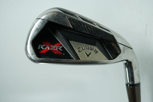 Callaway RAZR X 6 Iron / Regular Flex Steel Shaft / Ex Demo