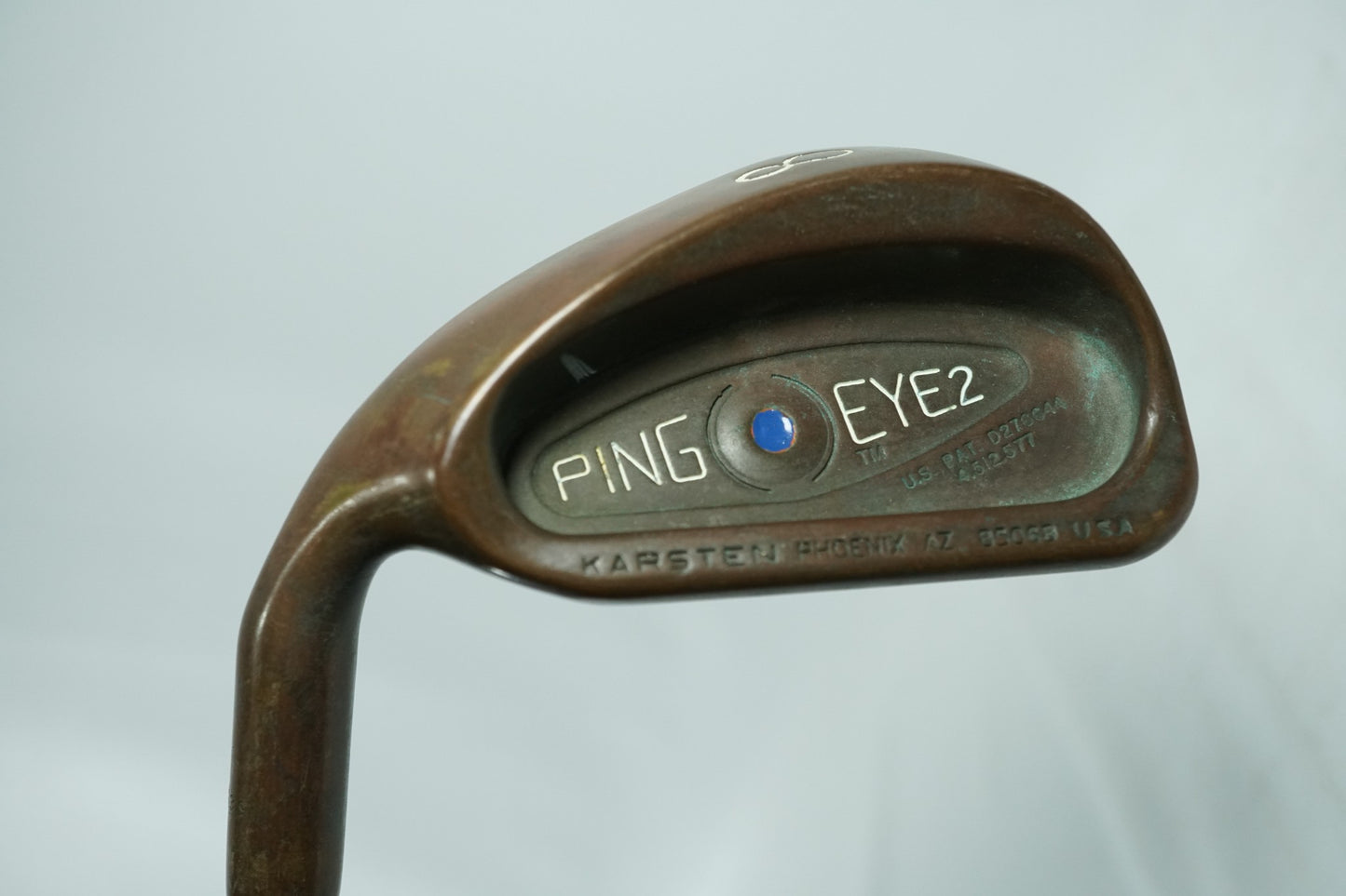 Ping Eye 2 BeCu 8 Iron / Blue Dot / Stiff Flex Steel Shaft / Left Handed