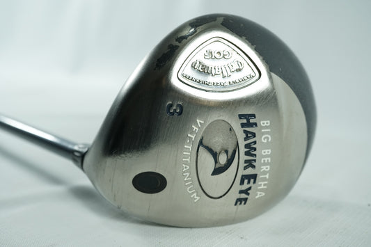 Callaway Big Bertha Hawkeye VFT 3 Wood / Ladies Flex Graphite Shaft / 090625356