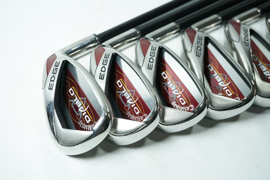 Callaway Diablo Edge Irons / 5-PW / Regular Flex Graphite Shafts / 090625378