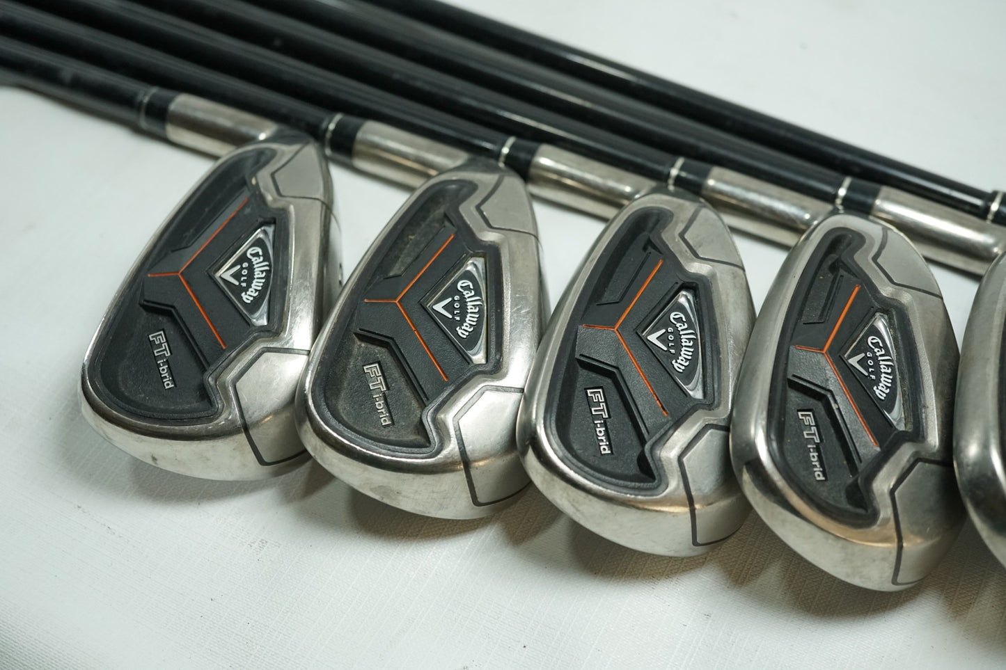 Callaway FT i-brid Irons / 6-SW / Regular Flex Graphite Shafts / Left Handed