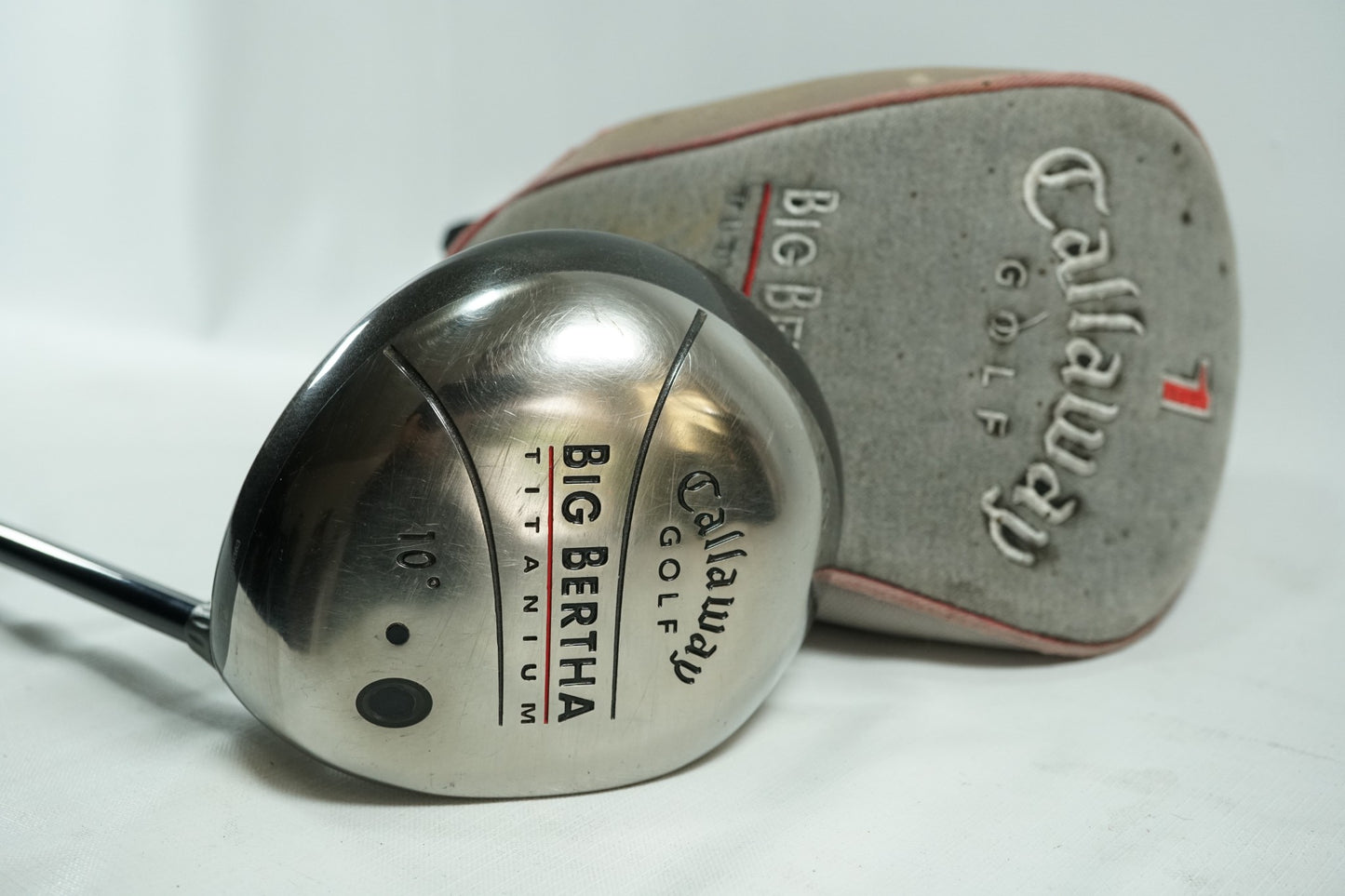 Callaway Big Bertha Titanium Driver 10° / Regular Flex Graphite Shaft / New Grip