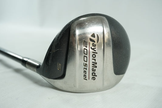 Taylormade 200 Steel 5 Wood / Regular Flex Graphite Shaft / New Grip