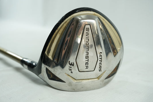 John Letters Swingmaster 3 Wood 15° / Ladies Flex Graphite Shaft / New Grip
