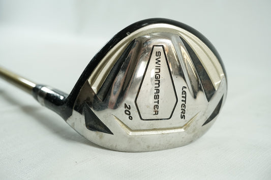John Letters Swingmaster 3 Hybrid 20° / Ladies Flex Graphite Shaft / New Grip