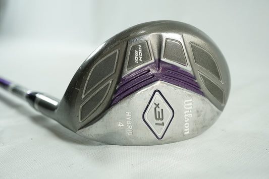 Wilson X31 4 Hybrid / Ladies Flex Graphite Shaft / New Grip