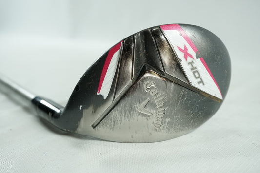 Callaway XHot 5 Hybrid 25° / Ladies Flex Graphite Shaft / New Grip