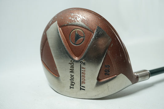 Taylormade Ti Bubble 2 Driver 10.5° / Regular Flex Graphite Shaft / Left Handed