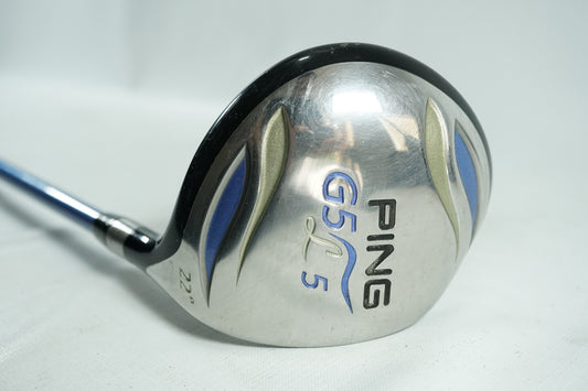 Ping G5L 5 Wood 22° / Ladies Flex Graphite Shaft
