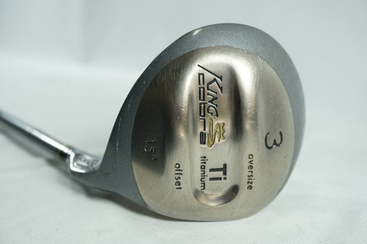 Cobra Oversize 3 Wood 15° / Regular Flex Graphite Shaft