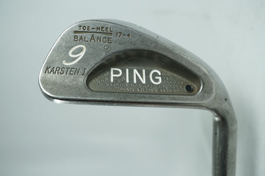 Ping Karsten 1 9 Iron / Black Dot / Stiff Flex Steel Shaft / New Grip