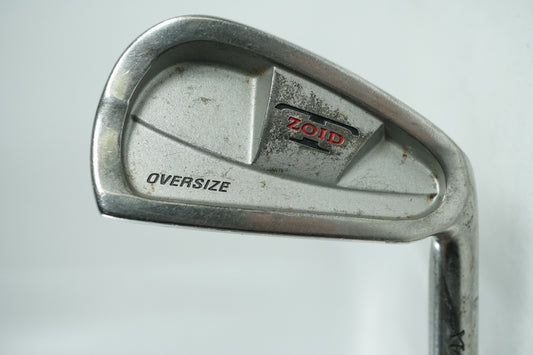 Mizuno TZoid Oversize 6 Iron / Regular Flex Steel Shaft / New Grip