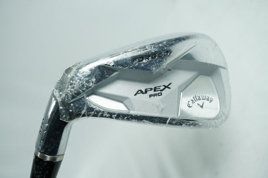 Callaway Apex Pro 7 Iron / Regular Flex Graphite Shaft / Left Handed / Ex Demo