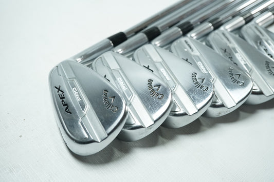 Callaway Apex Pro 21 Irons / 5-PW / Stiff Flex Steel Shafts