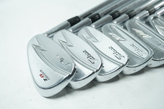 Titleist ZB Forged Irons / 4-PW / Stiff Flex Steel Shafts
